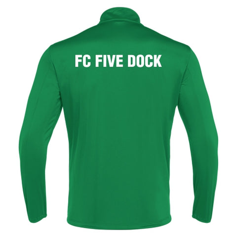 FC FIVE DOCK Havel 1/4 Zip Green